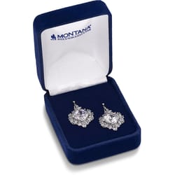 Montana Silversmiths Women's Refined Light CZ Clear Earrings