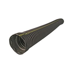 Advanced Drainage Systems 4 in. D X 10 ft. L Polyethylene Solid Drain Pipe