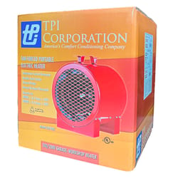 TPI Corporation Electric Fan Forced Portable Heater 13648 BTU