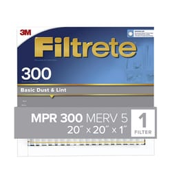 Filtrete 20 in. W X 20 in. H X 1 in. D 5 MERV Pleated Filter Dust 1 pk