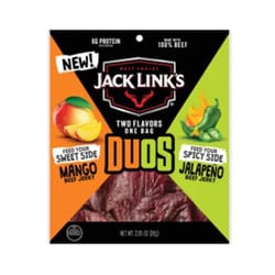 Jack Links Mango/Jalapeno Beef Jerky 2.85 oz Bagged