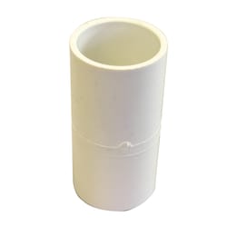 Campbell Schedule 40 2 in. Slip X 2 in. D Slip PVC Coupling 1 pk