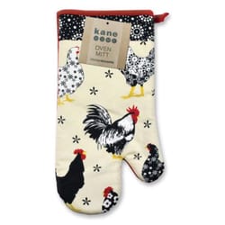 Kane Home Multicolored Rooster Cotton Oven Mitt