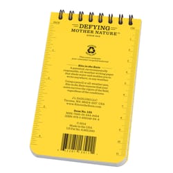 Rite in the Rain 3 in. W X 5 in. L Top-Spiral Yellow Notebook