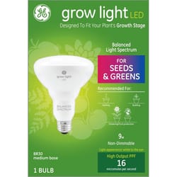 GE Balanced Spectrum BR30 E26 (Medium) LED Grow Light 1 pk
