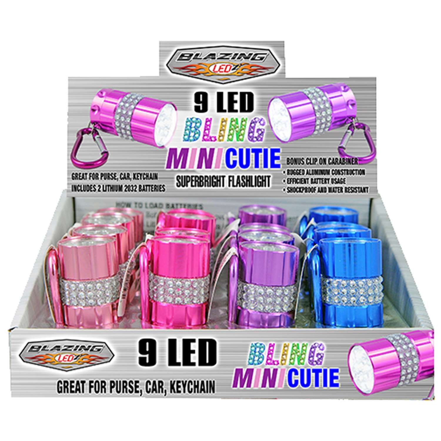 Blazing LEDz Assorted LED Flashlight CR2032 Battery Ace Hardware