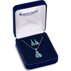 Montana Silversmiths Women's Turquoise Revival Silver/Turquoise Jewelry Sets