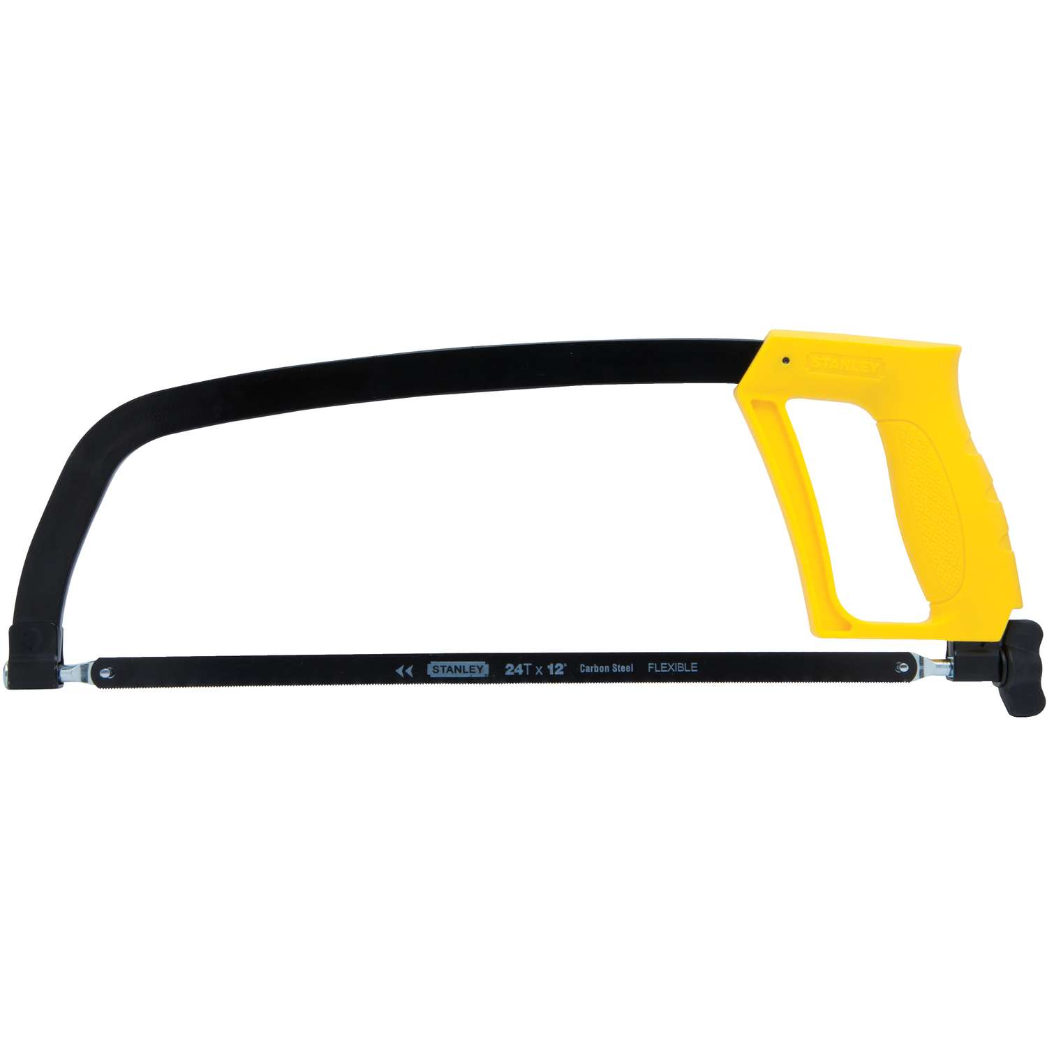 Stanley 12 in. Carbon Steel Hacksaw Black/Yellow 1 pc. Ace Hardware