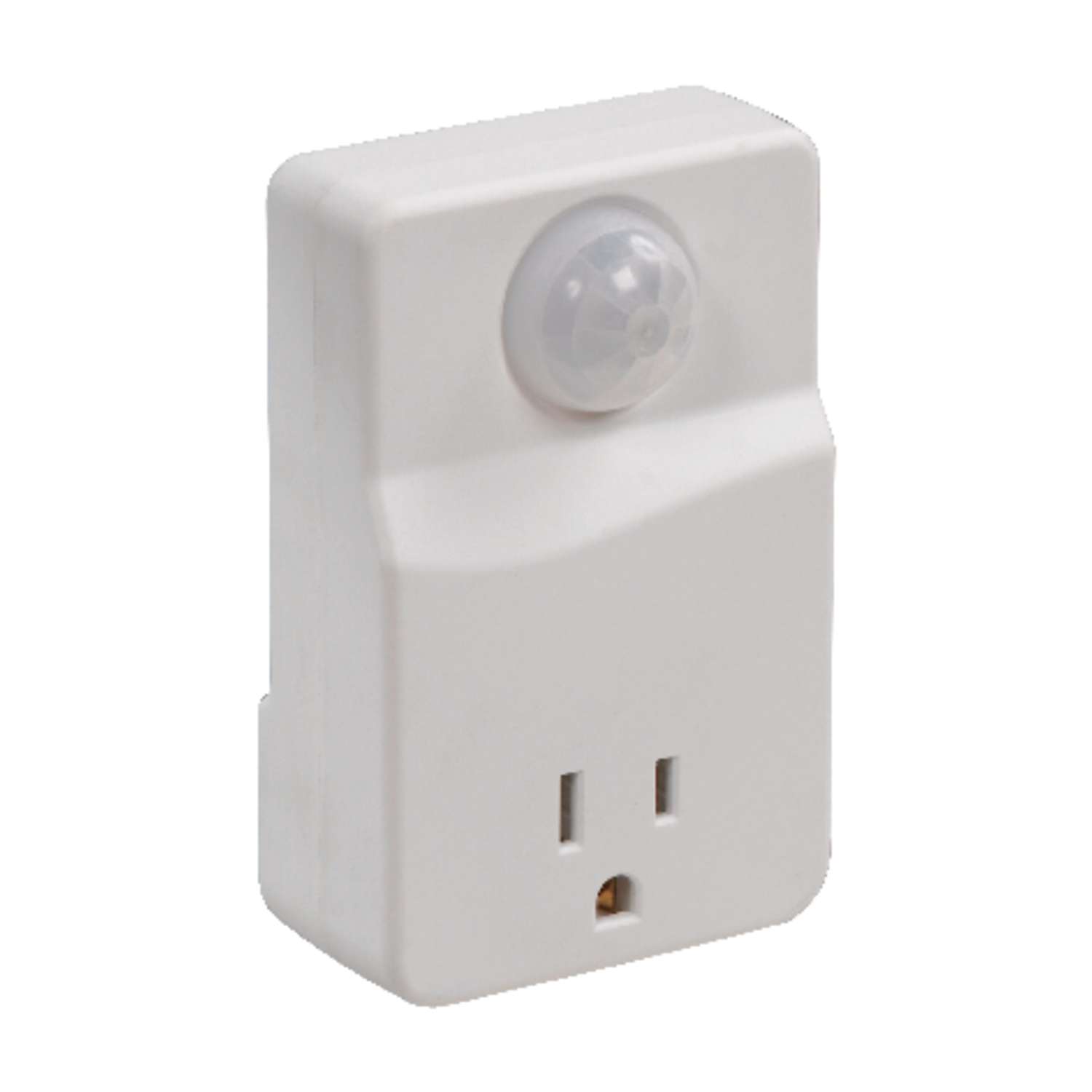 Amertac White Motion Activated Plug In Light Control 1 pk - Ace Hardware