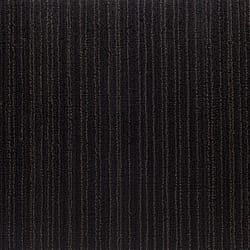 Chilewich 24 in. W X 72 in. L Black Stripe PVC Vinyl Runner Rug