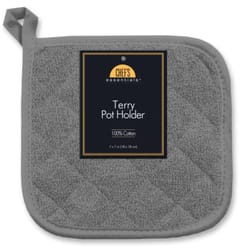 Kane Home Gray Cotton Pot Holder