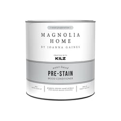 Magnolia Home by Joanna Gaines Kilz Transparent Flat Clear Water-Based Acrylic Pre Stain Wood Condit