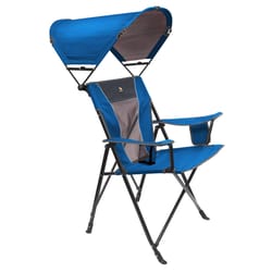 GCI Outdoor Saybrook Blue Canopy Folding Chair