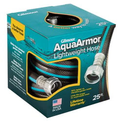 Gilmour AquaArmor 1/2 in. D X 25 ft. L Expandable Lightweight Garden Hose