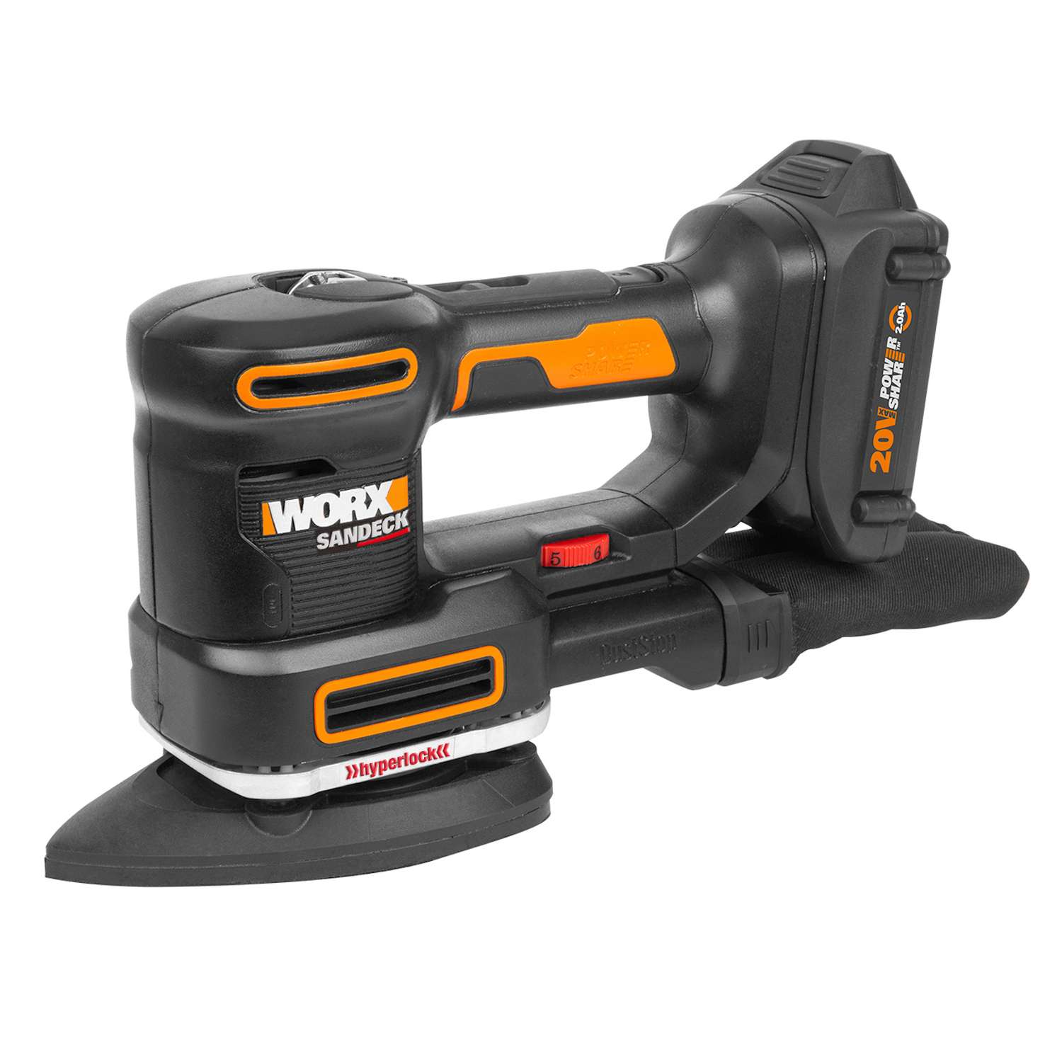 WORX 20-V 5 Amp-Hour; Lithium-ion Battery in the Power Tool Batteries &  Chargers department at