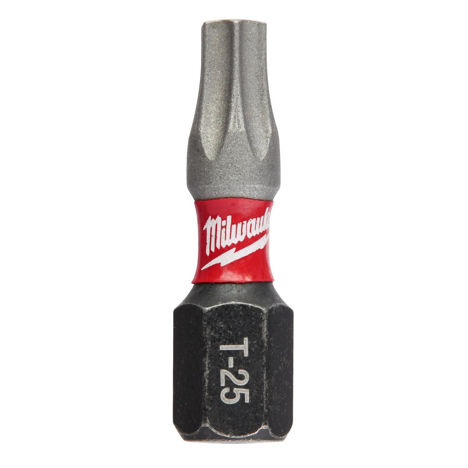 Milwaukee Shockwave Assorted Impact Driver Bit Set Alloy Steel 38