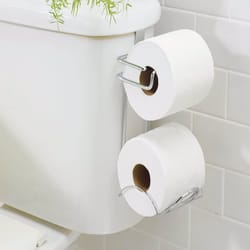 Toilet Paper Holder r, Over The Tank Two Slot Tissue Organizer - silver -  On Sale - Bed Bath & Beyond - 34288554