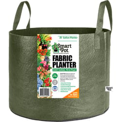 Smart Pot 13.5 in. H X 18 in. W X 18 in. D X 18 in. D Geo-Thermal Fabric Grow Bag Planter Forest Gre