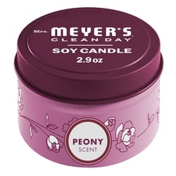 Mrs. Meyer's Clean Day White Peony Scent Tin Candle 2.9 oz