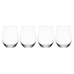 Lifetime Brands Mikasa 18 oz Clear Glass Lana Stemless Wine Glass