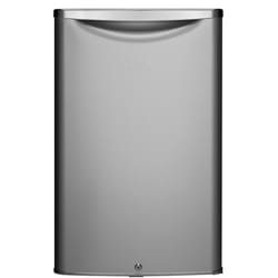 Danby Retro 4.4 ft³ Silver Stainless Steel Compact Refrigerator 90 W