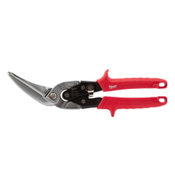 Milwaukee 11.35 in. Steel Left Cut Aviation Snips 22 Ga. 1 pk