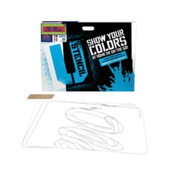 U-Stencil Ole Miss No Stick Lawn Stencil