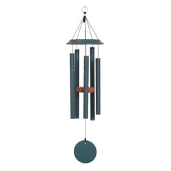 Shenandoah Melodies Green Aluminum 29 in. Wind Chime