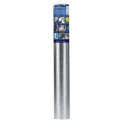 Reflectix 48 in. W X 10 ft. L R-1.1 to R-4.2 Reflective Radiant Barrier Insulation Roll 40 sq ft Reflectix 48 in. W X 10 ft. L R-1.1 to R-4.2 Reflective Radiant Barrier Insulation Roll 40 sq ft