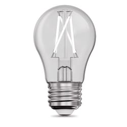 Feit White Filament A15 E26 (Medium) Filament LED Bulb Soft White 40 Watt Equivalence 2 pk