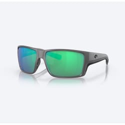 Costa Reefton Pro Black Frame Green Lens Polarized Sunglasses