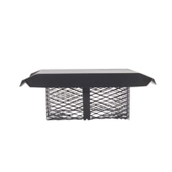 HY-C Shelter 13 in. Powder Coated Steel Chimney Cover