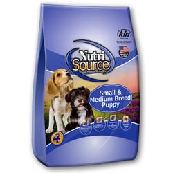 NutriSource Puppy Chicken Meal and Rice Dry Dog Food 12 lb