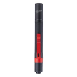 Milwaukee TRUEVIEW 100 lm Black/Red LED Pen Light AAA Battery