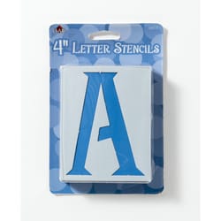 Individual Number and Letter Stencils Number 4 8 Letters 1/Each - FMS1084  - Jendco Safety Supply