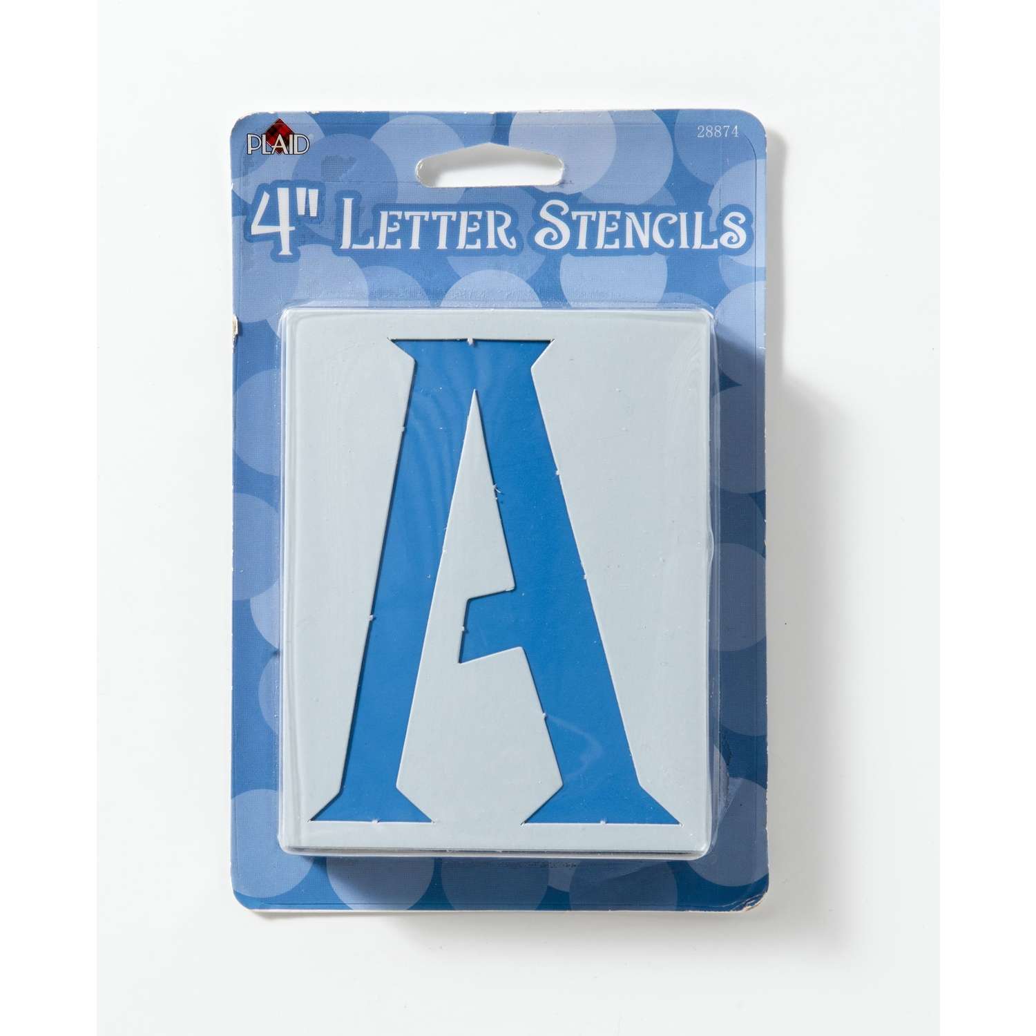 Plaid 4 in. Card Stock Letters Stencil 48 pk Ace Hardware