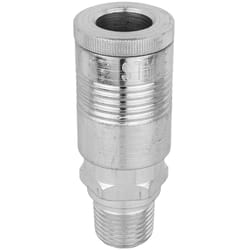 Milton Steel Air Coupler 1/2 in. 1 pc