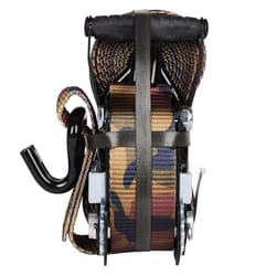 Keeper 2 in. W X 16 ft. L Multicolored Tie Down Strap 3333 lb 1 pk
