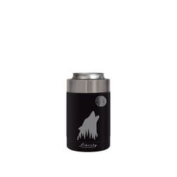 Liberty 12 oz Howlin' - Mariana Trench Gray/White BPA Free Beverage Koozie