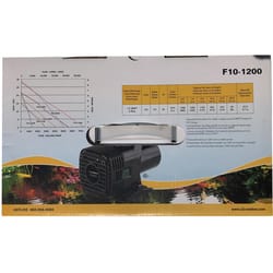 Little Giant F Series 1/6 HP 1295 gph Thermoplastic Switchless Switch AC Wet Rotor Pump