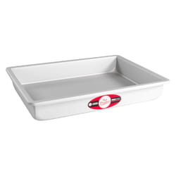 Fat Daddio's ProSeries 10 in. W X 14 in. L Cake Pan Silver 1 pc