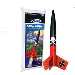 Estes Mini Max Flying Model Rocket Kit Black/Red