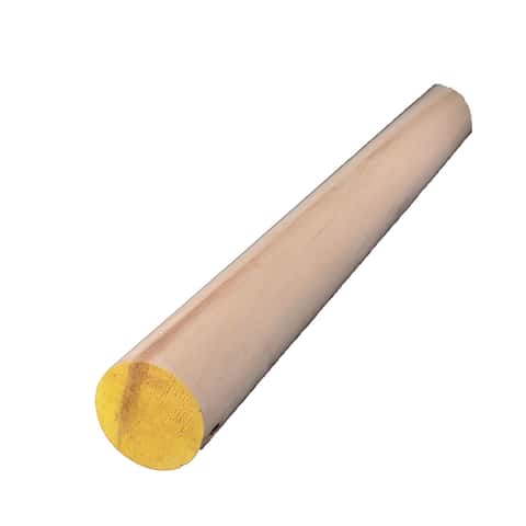Alexandria Moulding Round Ramin Hardwood Dowel 2 in. D X 36 in. L Yellow