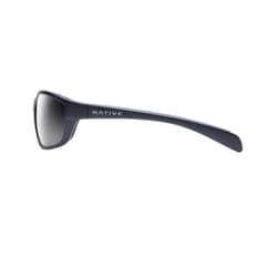 Native Kodiak Unisex Matte Black Frame Gray Lens Sunglasses