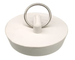 Danco 1-3/4 in. White Rubber Sink Stopper