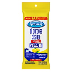 Sprayway Fabric Disinfecting Wipes 7 in. W X 8 in. L 4.32 oz 20 pk
