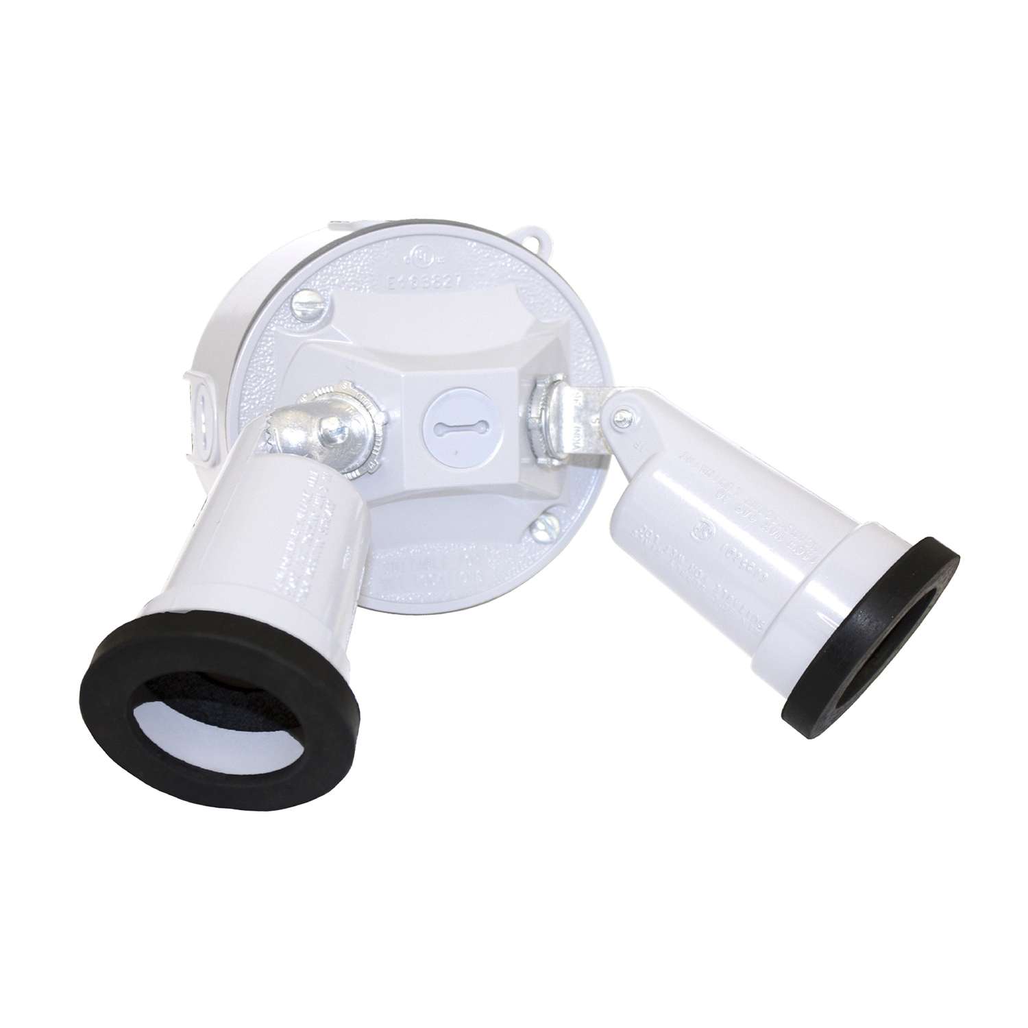 Sigma Electric Switch Controlled White Lamp Holder Kit Hardwired Ace