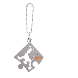 Monogram Disney Key Ring Pewter