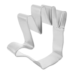 R&M International Corp International Corp 1 in. W X 4 in. L Right Hand Cookie Cutter Silver 1 pc