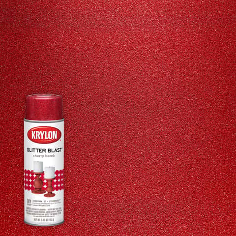 Krylon Glitter Blast Cherry Bomb Spray Paint 5.75 oz - Ace Hardware